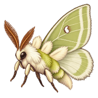 Pale Tussock Moth