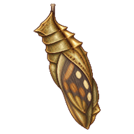 Speckled Wood Chrysalis