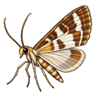 Beet Webworm Moth
