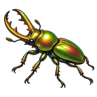 Golden Stag Beetle