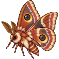 Eyespot Anthelid Moth