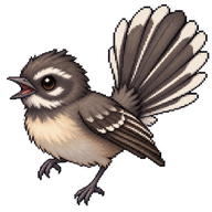 Grey Fantail Chick