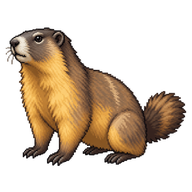 Yellow-bellied Marmot