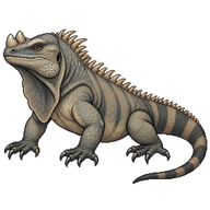 Rhinoceros Iguana