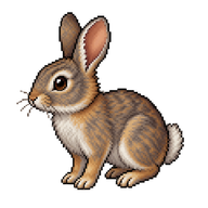 Mountain Cottontail Juvenile