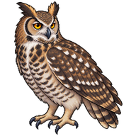 Spotted Eagle-Owl