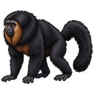 Black Bearded Saki