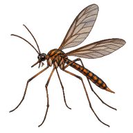 Orange-Marked Cranefly