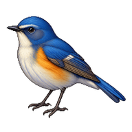 Red-flanked Bluetail