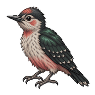 Lewis's Woodpecker Fledgling
