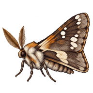 White-dotted Prominent