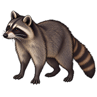 Crab-eating Raccoon