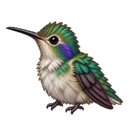 Sparkling Violetear Chick