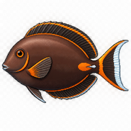 Chocolate Surgeonfish