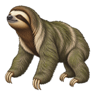Maned Sloth
