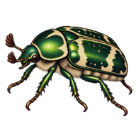 Fruit Chafer Beetle