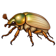 Pale Anomala Beetle