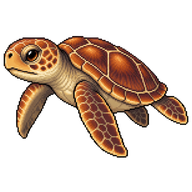 Loggerhead Sea Turtle Juvenile