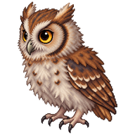 Oriental Scops Owl Hatchling