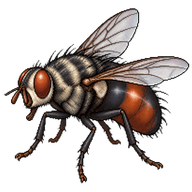 Broad-Bodied Fly