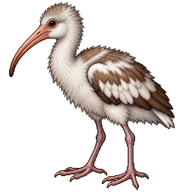 American White Ibis Chick