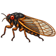 Brood X Cicada Shell