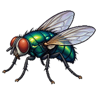 Black Blow Fly