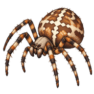 Barn Orb-Weaver Spider