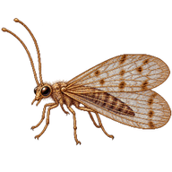 Barber's Brown Lacewing