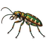 Bronzed Tiger Beetle