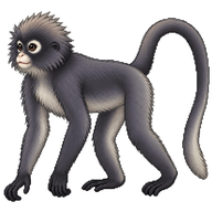 Dusky Leaf Monkey