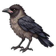 House Crow Fledgling