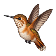Rufous Hummingbird Hatchling