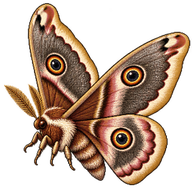 Great Peacock Moth