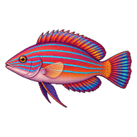 Six-line wrasse