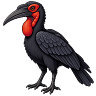 Abyssinian Ground Hornbill