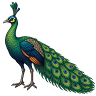 Green Peafowl