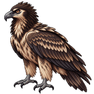Bearded Vulture Juvenile