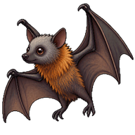 Grey-headed Flying-fox Pup