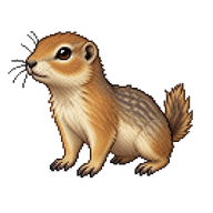 Columbian Ground Squirrel Pup