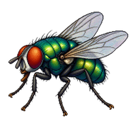 Common Green Bottle Fly