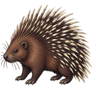 Malayan Porcupine
