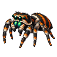 Emerald Jumping Spider