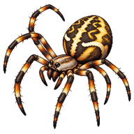 Banded Garden Spider